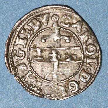 Monnaies lorraine duche de lorraine charles iii 1545 1608 liard 1581 nancy 134614a