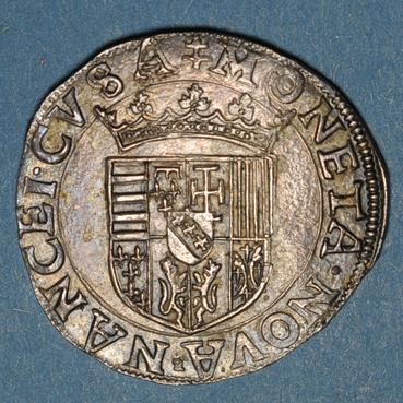 Monnaies lorraine duche de lorraine charles iii 1545 1608 teston au buste viril nancy 135618r